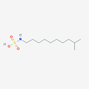 molecular formula C11H25NO3S B1263938 (9-甲基癸基)磺酸 