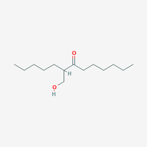 6-(Hydroxymethyl)tridecan-7-one