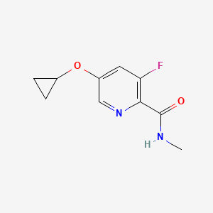 5-Cyclopropoxy-3-fluoro-N-methylpicolinamide