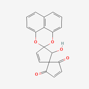 molecular formula C19H12O5 B1263952 螺环普雷乌西酮 A 