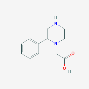 2-(2-Phenylpiperazin-1-YL)acetic acid