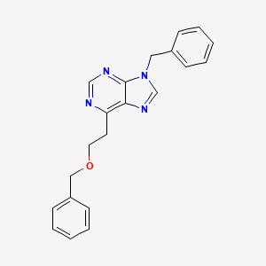 9-Benzyl-6-(2-(benzyloxy)ethyl)-9H-purine