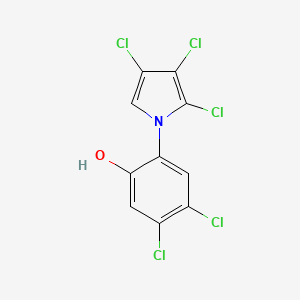 molecular formula C10H4Cl5NO B1263956 neopyrrolomycin D 