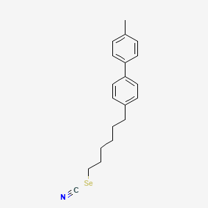 6-(4'-Methyl[1,1'-biphenyl]-4-yl)hexyl selenocyanate