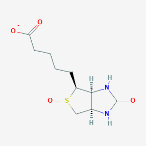 Biotinate sulfoxide(1-)