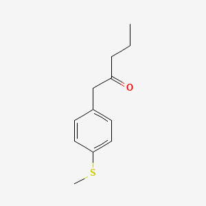 1-[4-(Methylsulfanyl)phenyl]pentan-2-one