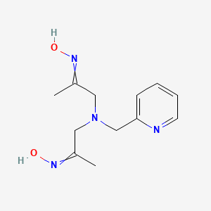 N,N'-[{[(Pyridin-2-yl)methyl]azanediyl}di(prop-1-yl-2-ylidene)]dihydroxylamine