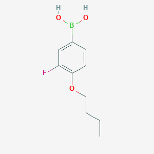 B126397 4-Butoxy-3-fluorophenylboronic acid CAS No. 156487-13-7