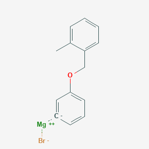 Magnesium;1-methyl-2-(phenoxymethyl)benzene;bromide