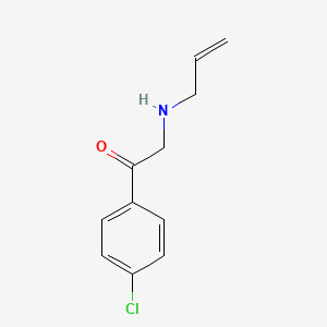 1-(4-Chlorophenyl)-2-[(prop-2-en-1-yl)amino]ethan-1-one