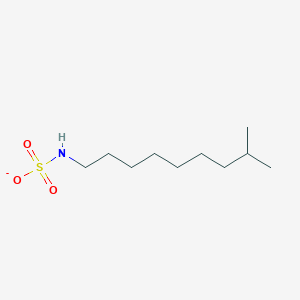 molecular formula C10H22NO3S- B1263977 (8-Methylnonyl)sulfamate 