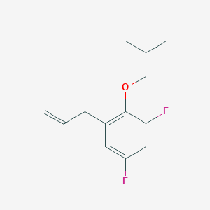 3-(2-iso-Butoxy-3,5-difluorophenyl)-1-propene