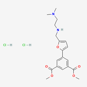 molecular formula C19H26Cl2N2O5 B12639791 C19H26Cl2N2O5 