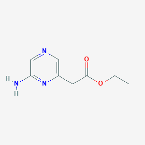 Ethyl 2-(6-aminopyrazin-2-yl)acetate