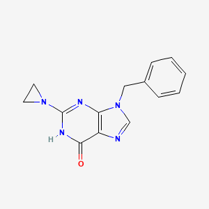 2-(Aziridin-1-yl)-9-benzyl-3,9-dihydro-6h-purin-6-one