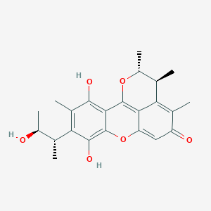 molecular formula C23H26O6 B1263988 pennicitrinone C 