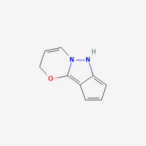 molecular formula C9H8N2O B12639882 2H,6H-Cyclopenta[3,4]pyrazolo[5,1-B][1,3]oxazine CAS No. 920504-07-0