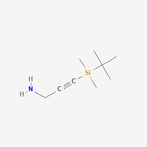 3-[tert-Butyl(dimethyl)silyl]prop-2-yn-1-amine