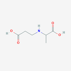 molecular formula C6H11NO4 B1263994 beta-Alanopine 