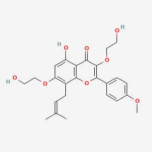 3,7-Bis(2-hydroxyethyl)icaritin