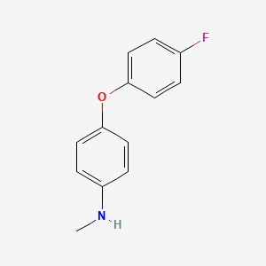 4-(4-Fluorophenoxy)-N-methylaniline