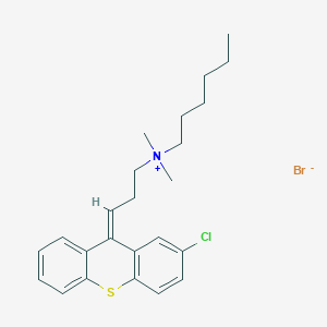 molecular formula C24H31BrClNS B12640000 C24H31BrClNS 