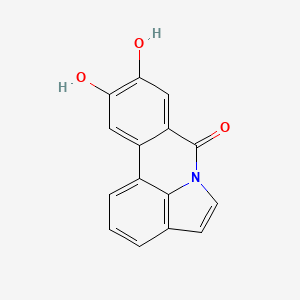 molecular formula C15H9NO3 B12640015 Hippacine CAS No. 11013-98-2