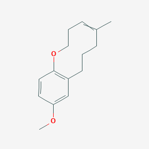 10-methoxy-5-methyl-3,6,7,8-tetrahydro-2H-1-benzoxecine