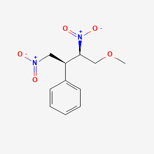 [(2S,3R)-4-methoxy-1,3-dinitrobutan-2-yl]benzene