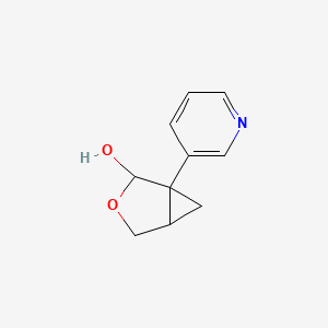 1-(Pyridin-3-yl)-3-oxabicyclo[3.1.0]hexan-2-ol