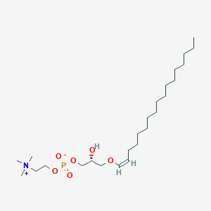 1-(1Z-heptadecenyl)-sn-glycero-3-phosphocholine