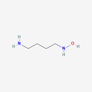 molecular formula C4H12N2O B1264025 N-hydroxyputrescine 