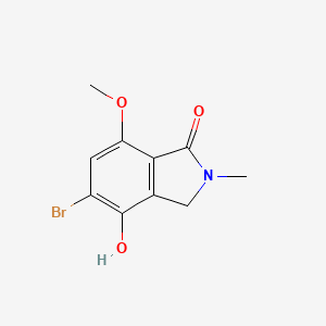 5-Bromo-4-hydroxy-7-methoxy-2-methyl-2,3-dihydro-1H-isoindol-1-one