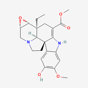 molecular formula C22H26N2O5 B1264032 Jerantinine B 