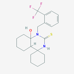 molecular formula C21H27F3N2OS B12640325 C21H27F3N2OS 