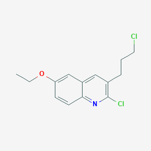 2-Chloro-3-(3-chloropropyl)-6-ethoxyquinoline