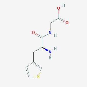 3-(Thiophen-3-yl)-L-alanylglycine