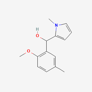 2-Methoxy-5-methylphenyl-(1-methyl-2-pyrrolyl)methanol