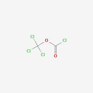 molecular formula ClCOOCCl3<br>C2Cl4O2 B126405 三氯甲基氯甲酸酯 CAS No. 503-38-8