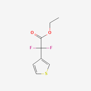 Ethyl 2,2-difluoro-2-(thiophen-3-yl)acetate