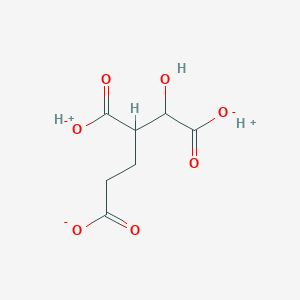 molecular formula C7H9O7- B1264064 Homoisocitrate(1-) 