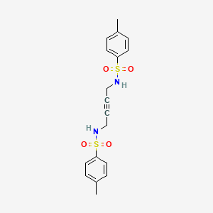 N,N'-(But-2-yne-1,4-diyl)bis(4-methylbenzene-1-sulfonamide)