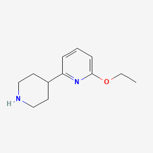 2-Ethoxy-6-piperidin-4-ylpyridine