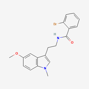 2-Bromo-N-[2-(5-methoxy-1-methyl-1H-indol-3-yl)ethyl]benzamide