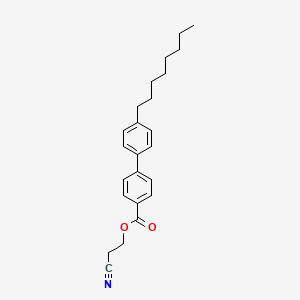 2-Cyanoethyl 4'-octyl[1,1'-biphenyl]-4-carboxylate