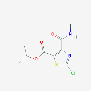 1-Methylethyl 2-chloro-4-[(methylamino)carbonyl]-5-thiazolecarboxylate