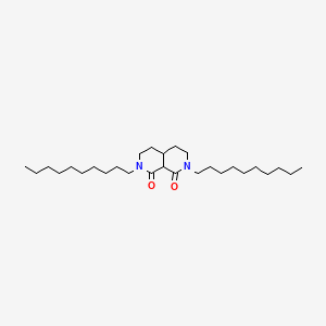 2,7-Didecylhexahydro-2,7-naphthyridine-1,8(2H,5H)-dione