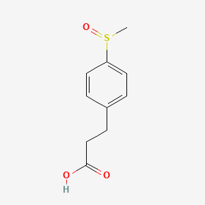 3-[4-(Methanesulfinyl)phenyl]propanoic acid