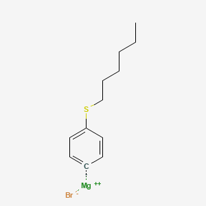 Magnesium;hexylsulfanylbenzene;bromide