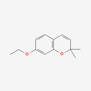 2H-1-Benzopyran, 7-ethoxy-2,2-dimethyl-